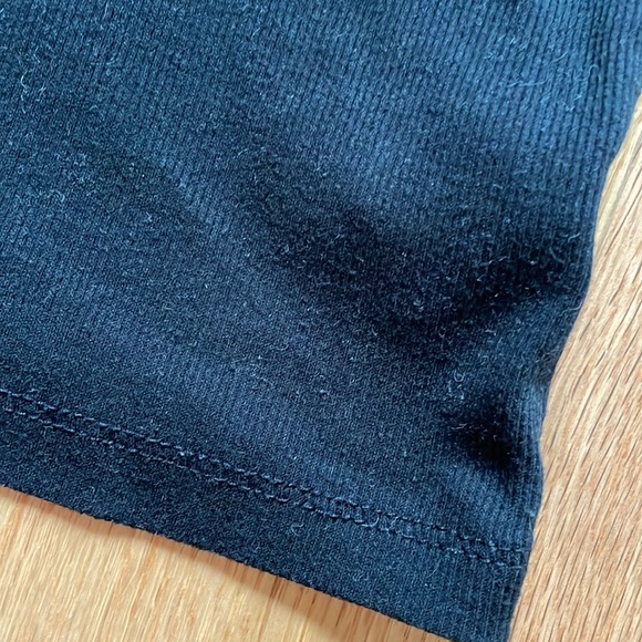 WILD FABLE || Women's Ribbed Tiny Tank Top Black Size Large - Picture 4 of 7